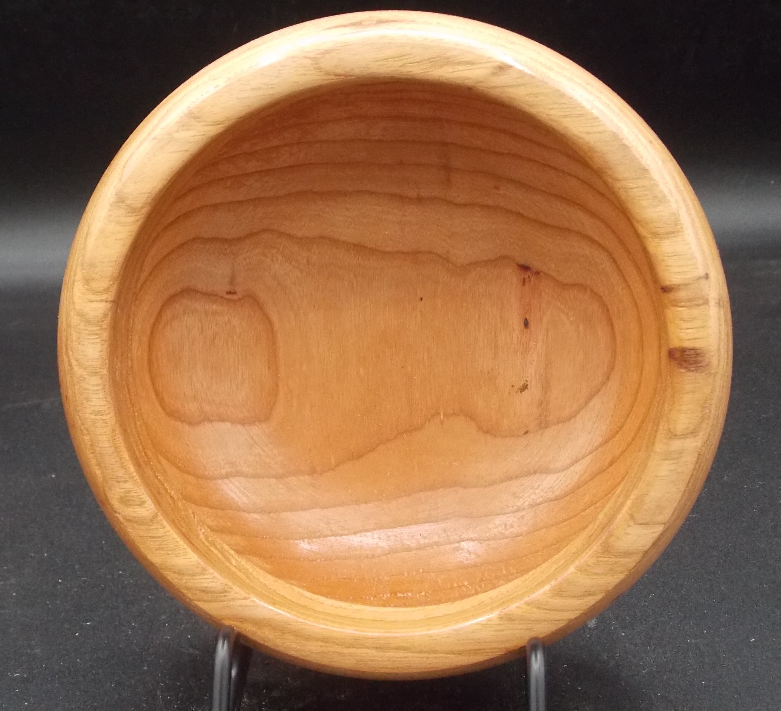 Cherry & Oak Calabash Bowl